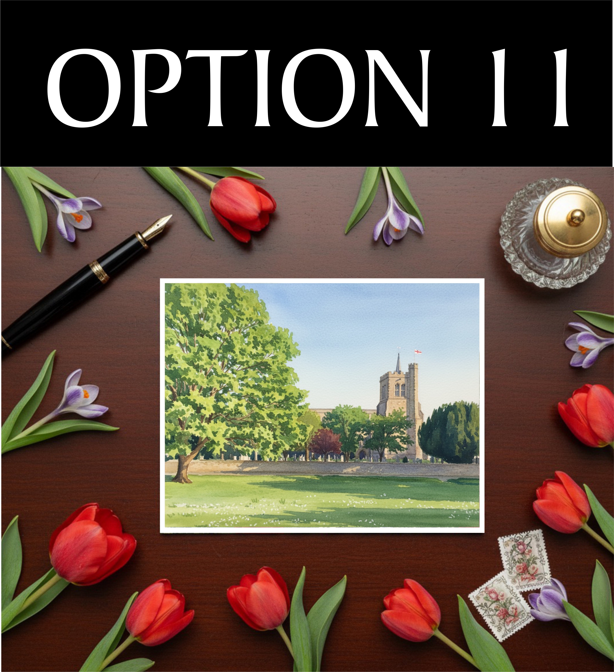 Elstow Village Green Elstow Abbey St Mary's Church, Bedfordshire d