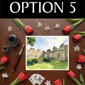 Hillersden House Elstow Abbey Nunnary Ruins St Marys Church Elstow Bedford a