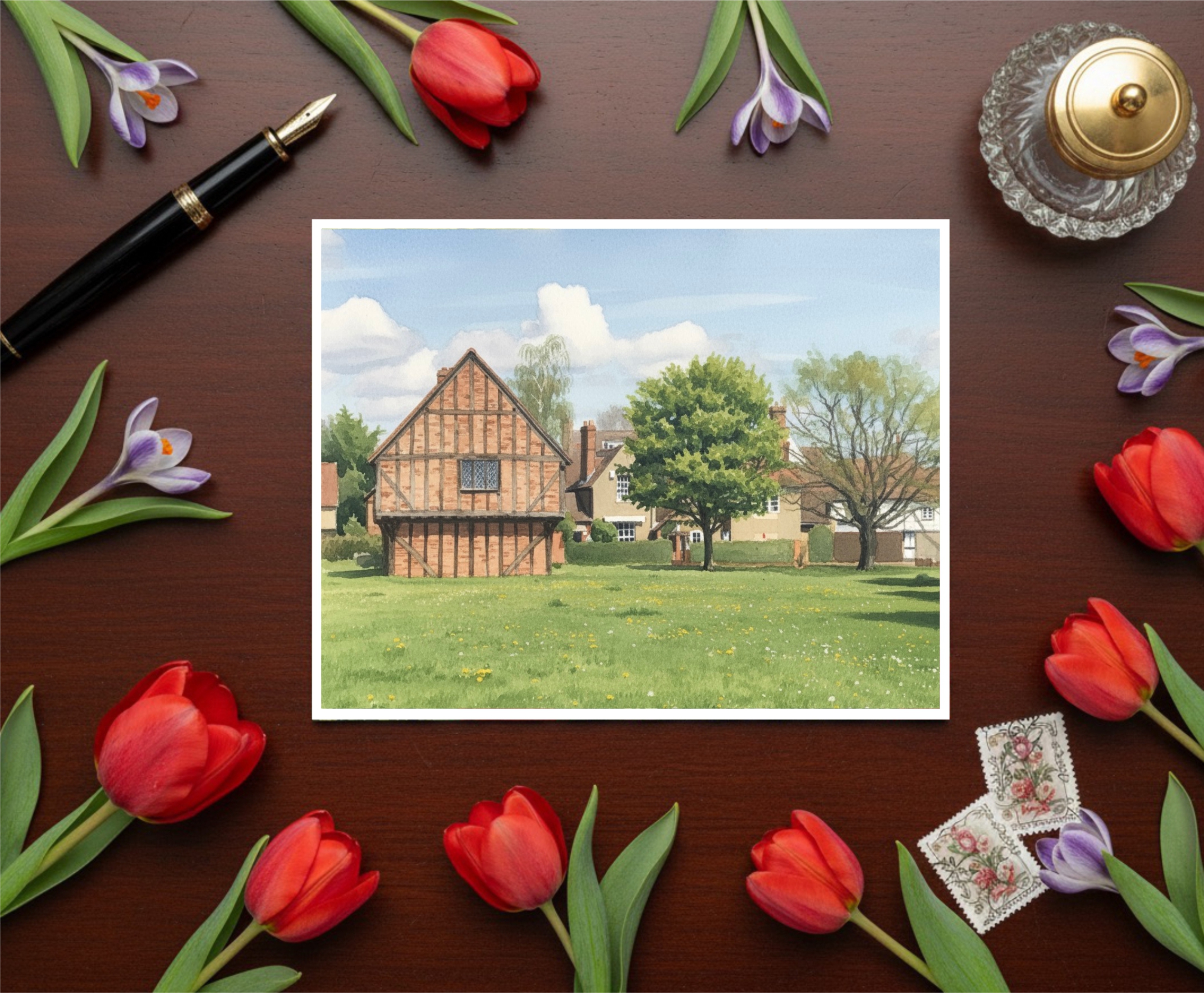 Moot Hall Elstow Village Green Near Bedford, Bedfordshire, John Nunyan Meeting Place 3