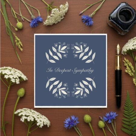 In Deepest Sympathy Greetings Card