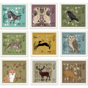The Graceful Grove - Full Stamp Collection